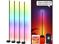 Luminea Home Control Eckleuchten Stehlampe, Ecklampe LED, Lampen Ecke