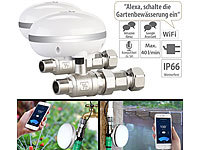 Royal Gardineer 2er Pack WLAN-Bewässerungscomputer mit App-Steuerung; Bewässerungscomputer mit Multi-Schlauch-Anschlüssen Bewässerungscomputer mit Multi-Schlauch-Anschlüssen Bewässerungscomputer mit Multi-Schlauch-Anschlüssen Bewässerungscomputer mit Multi-Schlauch-Anschlüssen 