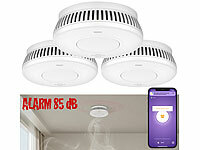 VisorTech Rauchmelder WLAN-Sets, Rauchsensoren, Funk Rauchmelder