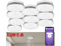VisorTech Rauchmelder.Sets, Brandmelder WLAN, Brandschutzalarme