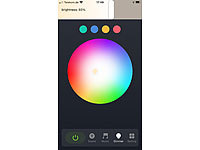 ; USB-WLAN-LED-Streifen-Set in RGB mit Sprach- & Soundsteuerung 