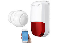 VisorTech Bewegungsmelder Alarm, WLAN Alarm