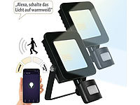 Luminea Home Control LED-Strahler Indoor, LED-Strahler Outdoor