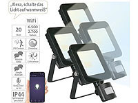 ; Wetterfeste WLAN-Fluter mit RGB-CCT-LEDs, App-Steuerung Wetterfeste WLAN-Fluter mit RGB-CCT-LEDs, App-Steuerung Wetterfeste WLAN-Fluter mit RGB-CCT-LEDs, App-Steuerung Wetterfeste WLAN-Fluter mit RGB-CCT-LEDs, App-Steuerung 