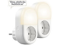 Luminea Home Control Nachtlicht Zeitschaltuhr