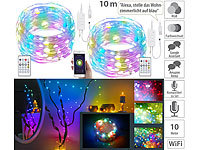 ; USB-WLAN-LED-Streifen-Set in RGB mit Sprach- & Soundsteuerung USB-WLAN-LED-Streifen-Set in RGB mit Sprach- & Soundsteuerung USB-WLAN-LED-Streifen-Set in RGB mit Sprach- & Soundsteuerung USB-WLAN-LED-Streifen-Set in RGB mit Sprach- & Soundsteuerung 