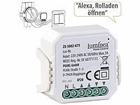 Luminea Home Control Rolladensteuerung WLAN, Rollladenaktor WLAN