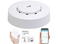 AGT 5in1-Luftqualitäts-Sensor mit WLAN, Datenlogger-Funktion und App-Alarm; Raumluft-Messgeräte für HCHO, PM2,5 und TVOC Raumluft-Messgeräte für HCHO, PM2,5 und TVOC 