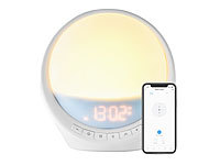 ; UKW-Radiowecker mit 2 Weckzeiten und LED-Anzeige, Radio-LichtweckerRadio-Lichtwecker Bluetooth 