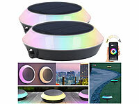 Lunartec LED Solar Leuchte außen, Solar Lichter mit Bewegungsmelder