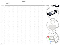 ; RGB-LED-Lichterdrähte mit WLAN, App- und Sprach-Steuerung RGB-LED-Lichterdrähte mit WLAN, App- und Sprach-Steuerung RGB-LED-Lichterdrähte mit WLAN, App- und Sprach-Steuerung RGB-LED-Lichterdrähte mit WLAN, App- und Sprach-Steuerung 