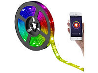 ; USB-WLAN-LED-Streifen-Set in RGB mit Sprach- & Soundsteuerung USB-WLAN-LED-Streifen-Set in RGB mit Sprach- & Soundsteuerung USB-WLAN-LED-Streifen-Set in RGB mit Sprach- & Soundsteuerung USB-WLAN-LED-Streifen-Set in RGB mit Sprach- & Soundsteuerung 