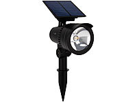 ; LED-Solar-Außenlampen mit PIR-Sensoren (neutralweiß) 
