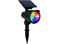 ; LED-Solar-Außenlampen mit PIR-Sensoren (neutralweiß) 