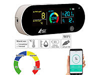 AGT 5in1-Akku-Luftqualitätsmesser, HCHO, PM1/2,5, Temperatur u.v.m., App; Reinigungsmassen Reinigungsmassen Reinigungsmassen Reinigungsmassen 