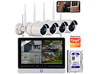 ; Netzwerk-Überwachungssysteme mit HDD-Recorder & IP-Kameras, Akkubetriebene IP-Full-HD-Überwachungskameras mit Apps 