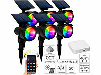 ; LED-Solar-Außenlampen mit PIR-Sensoren (neutralweiß) 