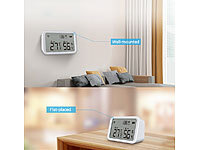 ; WLAN-Temperatur- & Luftfeuchtigkeits-Sensoren mit App-Auswertungen 