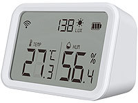 ; WLAN-Temperatur- & Luftfeuchtigkeits-Sensoren mit App-Auswertungen 