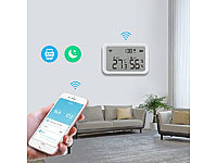 ; WLAN-Temperatur- & Luftfeuchtigkeits-Sensoren mit App-Auswertungen 
