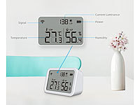 ; WLAN-Temperatur- & Luftfeuchtigkeits-Sensoren mit App-Auswertungen 