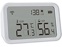; WLAN-Temperatur- & Luftfeuchtigkeits-Sensoren mit App-Auswertungen 