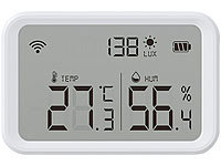; WLAN-Wassermelder mit App-Benachrichtigungen, WLAN-Touch-Lichttaster & -DimmerWLAN-Temperatur- & Luftfeuchtigkeits-Sensoren mit App und Sprachsteuerung 