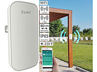 7links Outdoor-WLAN-Repeater, 1.200 Mbit/s, Dual-Band 2,4+5,0 GHz, App, 80 m
