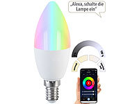 ; WLAN-LED-Lampen E14 RGBW WLAN-LED-Lampen E14 RGBW 