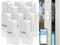 Luminea Home Control Fenstersensoren, ZigBee Fenstersensor, Sensoren
