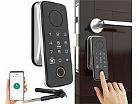 ; Elektronische Tür-Schließzylinder mit Fingerabdruck-Sensor und Tansponder 