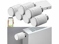 revolt Heizkörperventil, Heizungsthermostat WLAN, Smarte Thermostate
