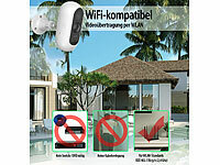 ; Hochauflösende Pan-Tilt-WLAN-Überwachungskameras mit Solarpanel, WLAN-IP-Überwachungskameras mit Nachtsicht 