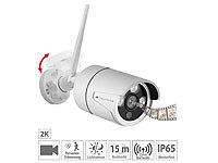 VisorTech 2K-Funk-Kamera für Rekorder DSC-500.nvr, Nachtsicht, Personenerkennung; Kamera-Attrappen Kamera-Attrappen 