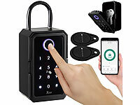Xcase Schlüsselbox, Schlüsseltresor Fingerprint
