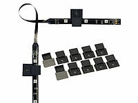 ; USB-WLAN-LED-Streifen-Set in RGB mit Sprach- & Soundsteuerung USB-WLAN-LED-Streifen-Set in RGB mit Sprach- & Soundsteuerung USB-WLAN-LED-Streifen-Set in RGB mit Sprach- & Soundsteuerung USB-WLAN-LED-Streifen-Set in RGB mit Sprach- & Soundsteuerung 