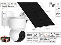 7links Solar-Akku-Überwachungskamera mit Full HD, Pan-Tilt, WLAN und App; WLAN-IP-Nachtsicht-Überwachungskameras & Babyphones WLAN-IP-Nachtsicht-Überwachungskameras & Babyphones WLAN-IP-Nachtsicht-Überwachungskameras & Babyphones WLAN-IP-Nachtsicht-Überwachungskameras & Babyphones 