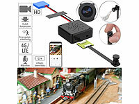 Somikon Mobile 4G-Micro-Kamera, Akku, Full-HD, Bewegungserkennung, Mikro, App; Full-HD-Kugelschreiber-Kameras Full-HD-Kugelschreiber-Kameras Full-HD-Kugelschreiber-Kameras Full-HD-Kugelschreiber-Kameras 