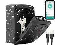 ; Mini-Schlüssel-Safe mit Bluetooth und App Mini-Schlüssel-Safe mit Bluetooth und App Mini-Schlüssel-Safe mit Bluetooth und App 