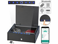 Xcase Smarter Tresor mit biometrischer Fingerabdruckerkennung, App