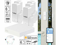 7links HomeKit-Set: ZigBee-Gateway + 5x Tür-/Fenstersensor, Sprachsteuerung; WLAN-IP-Nachtsicht-Überwachungskameras & Babyphones WLAN-IP-Nachtsicht-Überwachungskameras & Babyphones WLAN-IP-Nachtsicht-Überwachungskameras & Babyphones 
