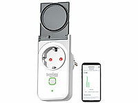 Luminea Home Control Smart-Steckdose Alexa, Smart-Plug-WLAN-Steckdose