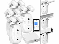 Luminea Home Control Vorhangroboter, Vorhang Motor, Vorhang Öffner