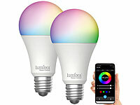 Luminea Home Control RGB-LED-Glühbirne