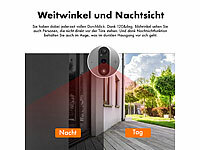 ; Video-Türsprechanlagen, WLAN-Video-Türklingeln mit App-Kontrolle und Nachtsicht Video-Türsprechanlagen, WLAN-Video-Türklingeln mit App-Kontrolle und Nachtsicht Video-Türsprechanlagen, WLAN-Video-Türklingeln mit App-Kontrolle und Nachtsicht 