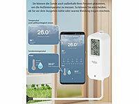 ; WLAN-Temperatur- & Luftfeuchtigkeits-Sensoren mit App-Auswertungen WLAN-Temperatur- & Luftfeuchtigkeits-Sensoren mit App-Auswertungen WLAN-Temperatur- & Luftfeuchtigkeits-Sensoren mit App-Auswertungen 
