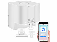 Luminea Home Control; WLAN-Steckdosen mit Stromkosten-Messfunktion WLAN-Steckdosen mit Stromkosten-Messfunktion WLAN-Steckdosen mit Stromkosten-Messfunktion 