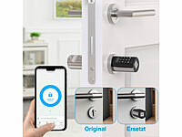 ; Tür-Schließzylinder mit Apps, Transponder-Schlüsseln & Zahlen-Codes Tür-Schließzylinder mit Apps, Transponder-Schlüsseln & Zahlen-Codes Tür-Schließzylinder mit Apps, Transponder-Schlüsseln & Zahlen-Codes 