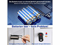 ; Tür-Schließzylinder mit Apps, Transponder-Schlüsseln & Zahlen-Codes Tür-Schließzylinder mit Apps, Transponder-Schlüsseln & Zahlen-Codes Tür-Schließzylinder mit Apps, Transponder-Schlüsseln & Zahlen-Codes 