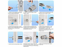 ; Tür-Schließzylinder mit Apps, Transponder-Schlüsseln & Zahlen-Codes Tür-Schließzylinder mit Apps, Transponder-Schlüsseln & Zahlen-Codes Tür-Schließzylinder mit Apps, Transponder-Schlüsseln & Zahlen-Codes 